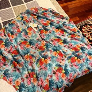 BRAND NEW!! Floral Tropical Kimono